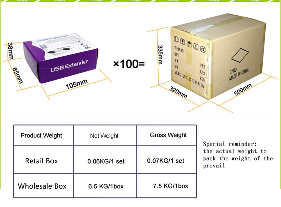 CKL USB Extender за CAT5/CAT5E/CAT6 STP кабель для USB сигнала расширения до 50 м/ 100 м Поддержка WINDOWS 98SE/ME/2000/XP LINUX