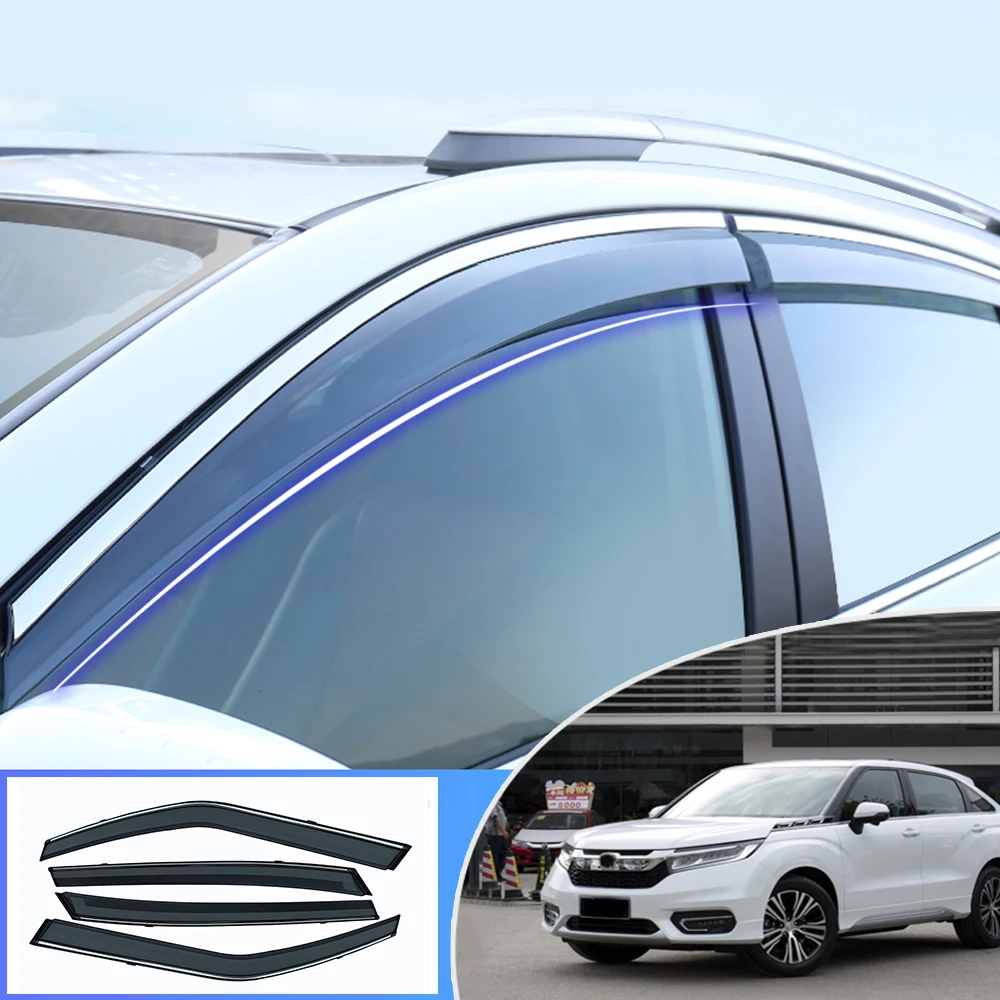 

Car Styling Smoke Window Sun Rain Visor Deflector Guard For Honda Odyssey 2015 2016 2017 2018 Accessories 4PCS