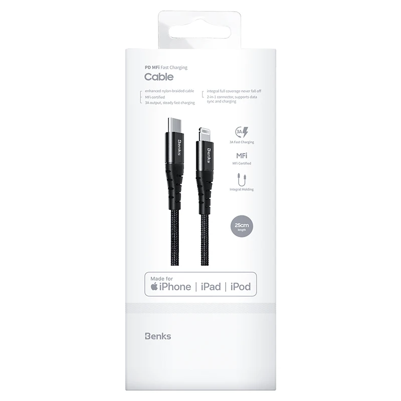 Оригинальный Сертифицированный MFI кабель usb c к Lightning PD для iPhone 11 xs xr 8 7 6 plus apple ipad