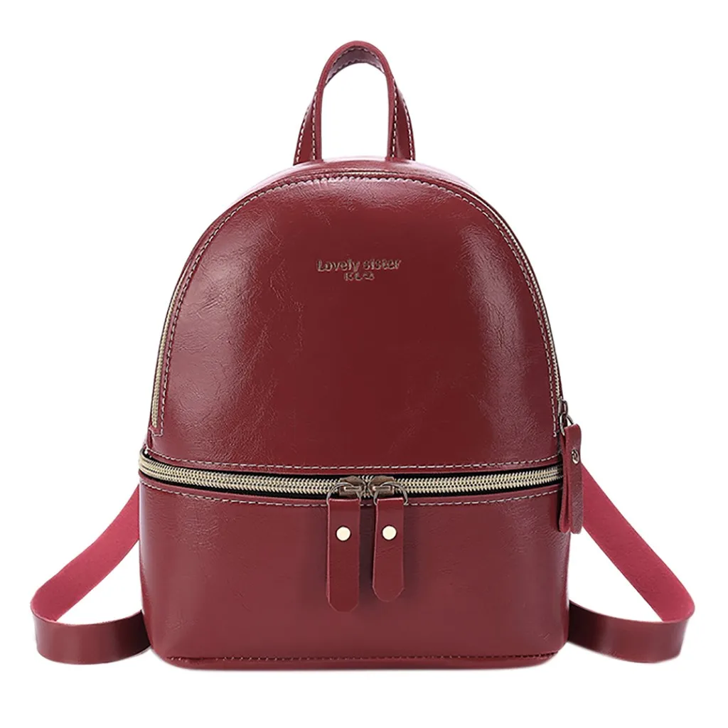 Маленькие женские сумки, модные кожаные школьные сумки для девочек-подростков, повседневный рюкзак, корейский рюкзак, mochila mujer