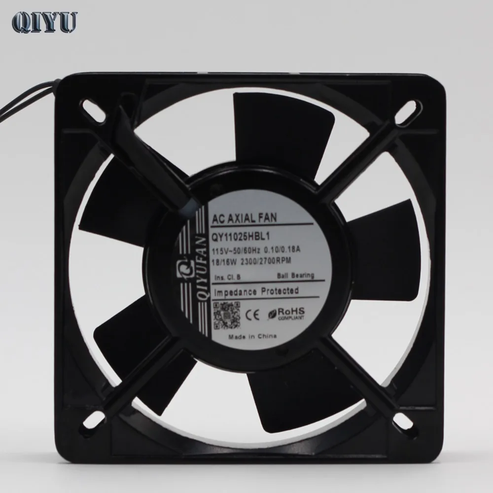

AC 110V QY11025HBL1 air blower cooling fan axial fan Industrial accessories Industrial equipment ventilation fan,Ball bearing