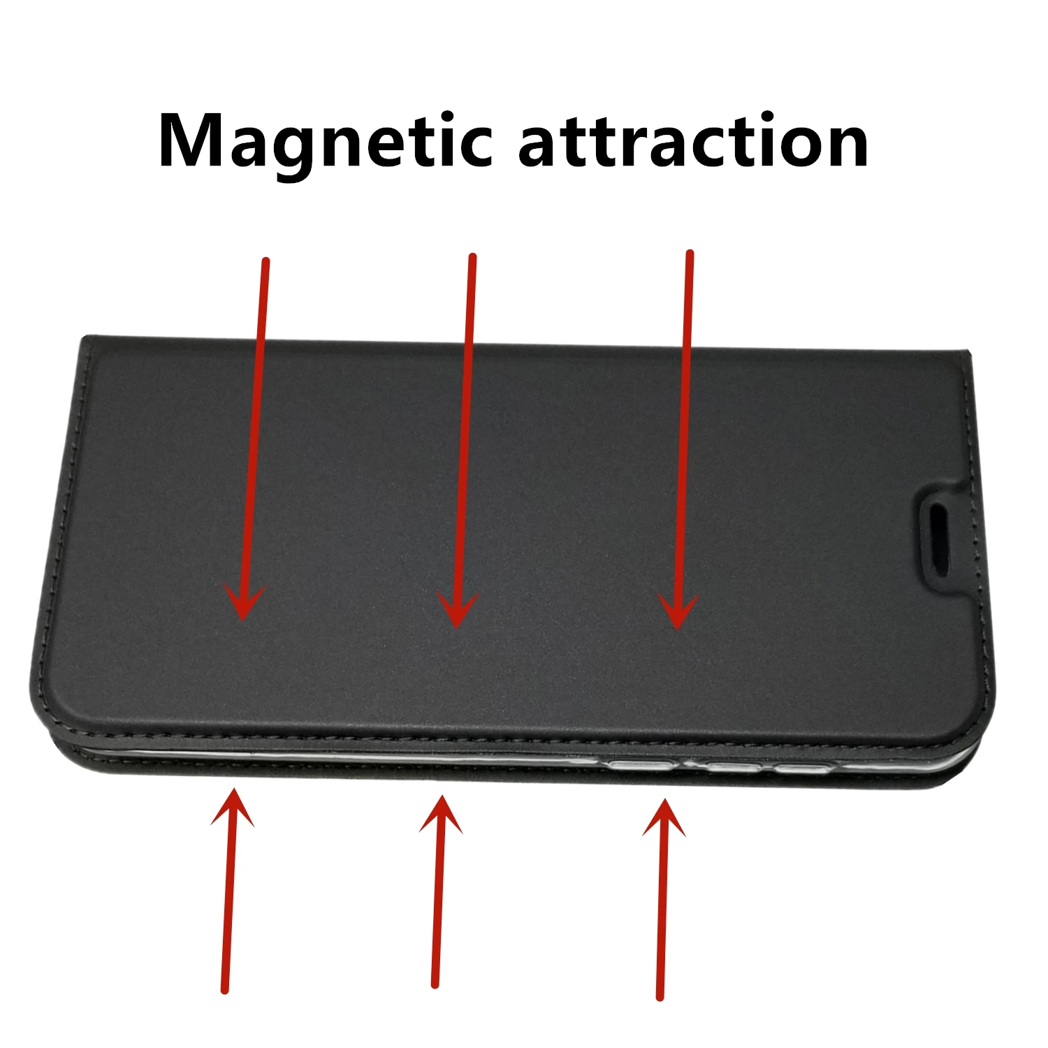 Ультратонкий матовый чехол для Xiaomi Redmi 4x Магнитный адсорбционный чехол Визитница чехол