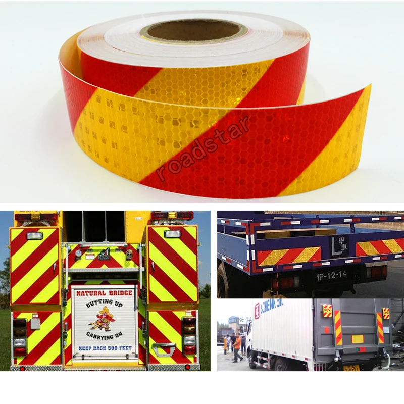 5cmx30m  Reflective Vehicle Sticker for Car-Styling Safety Warning Conspicuity Reflective Tape