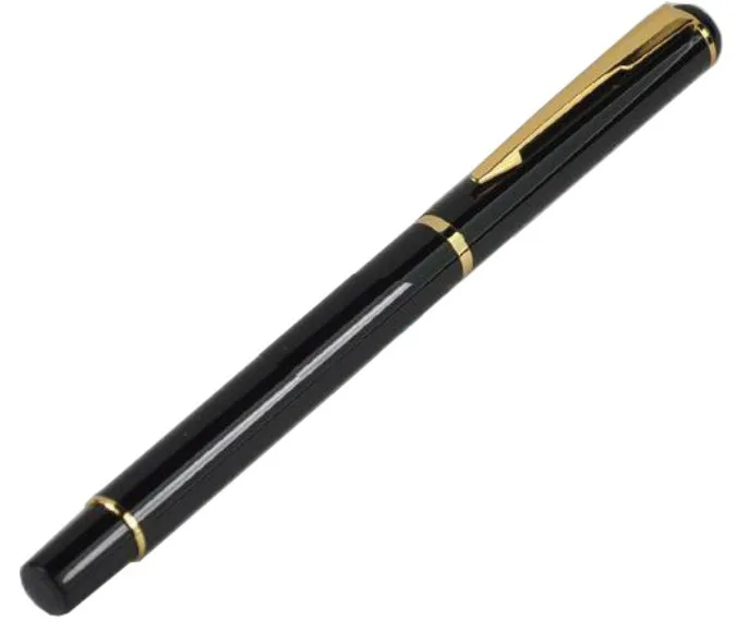 Ручка-роллер и каллиграфия BAOER 801 ручки для офиса и школы лучшие подарки 30 шт./партия - Цвет: 30 pcs black shiny