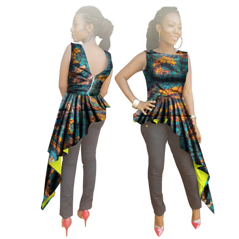 2018-summer-print-Dresses-sleeveless-robe-africaine-dashiki-african-dresses-for-women-O-Neck-cotton-african(7)