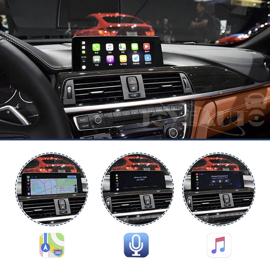

Aftermarket Full Apple Carplay Screen 4 series F32 F33 F36 NBT 2013-2017 MY Android Auto Solution Retrofit Reversing Camera