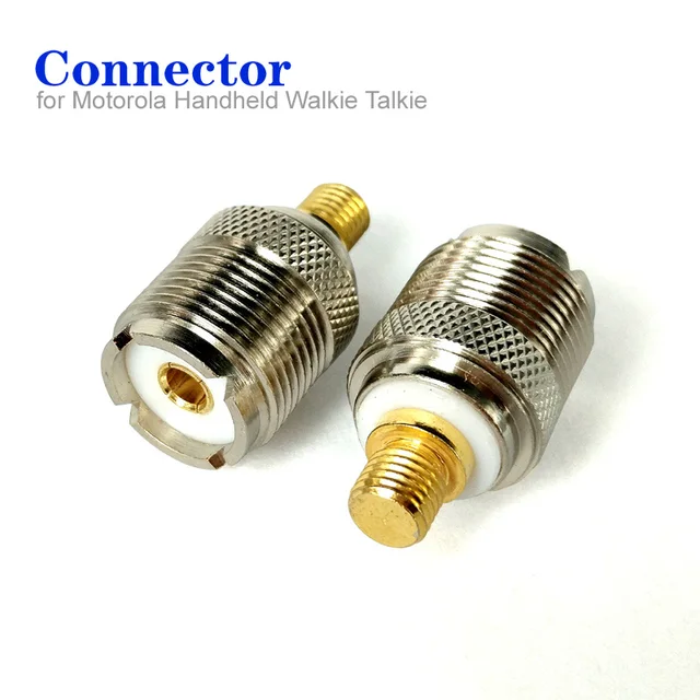 Two Way Radio Car Antenna RF Coaxial Connector Adapter for Motorola XiR