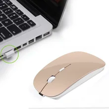 Эргономичная мышь 2,4 ГГц USB оптическая мышь для ноутбука PC беспроводная мышь Бесшумная компьютерная мышь PC 2400 dpi