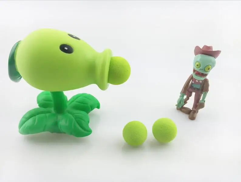 PVZ Растения против Зомби Peashooter ПВХ фигурка модель игрушки высококачественные игрушки подарки игрушки для детей