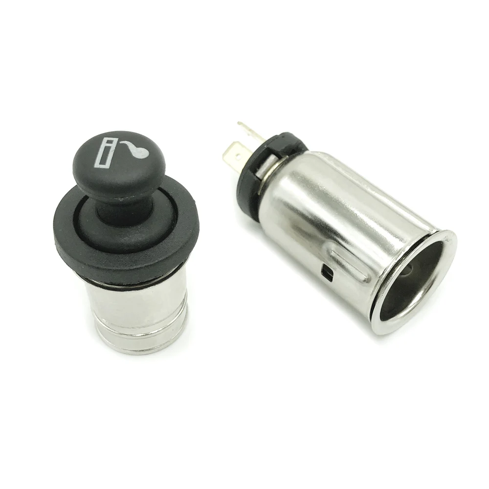 

For Ford Focus MK2 For Mondeo Car Power Plug Socket Automatic Cigarette Lighters Ignition Socket Plug Replacement Kit