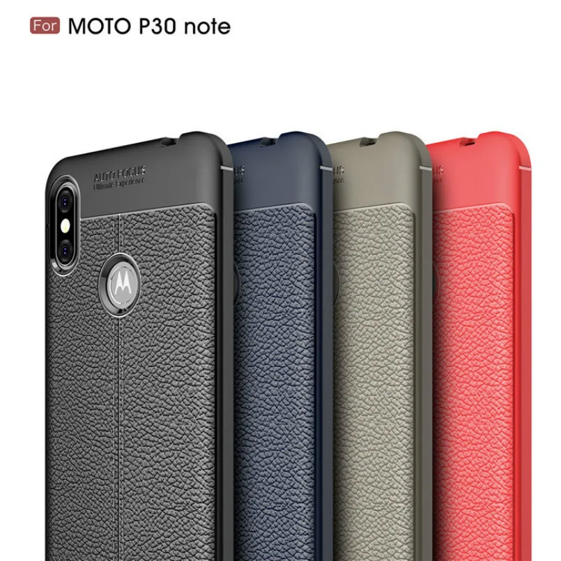 

Phone Case For MOTO P30 note TPU Phone Case 360 Degree Protector Anti-fall Business