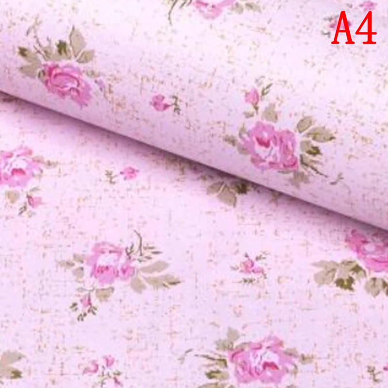 

mini Furniture Miniature For rement Doll accessories colorful wallpaper 45*20cm children baby gift Toy For 1:12 Dollhouse