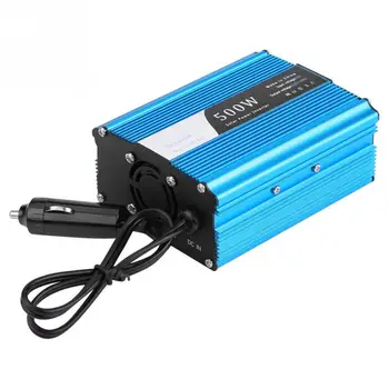 

500W DC 12V to AC 220V-240V Peak 600W Car Power Inverter Converter Dual USB Charger Adapter Car Accessories New Arrivals