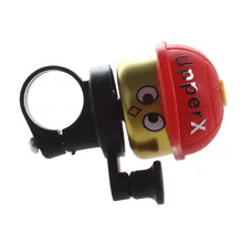 UPPERX позолоченное красное кольцо-колокольчик с изображением мультяшного мальчика