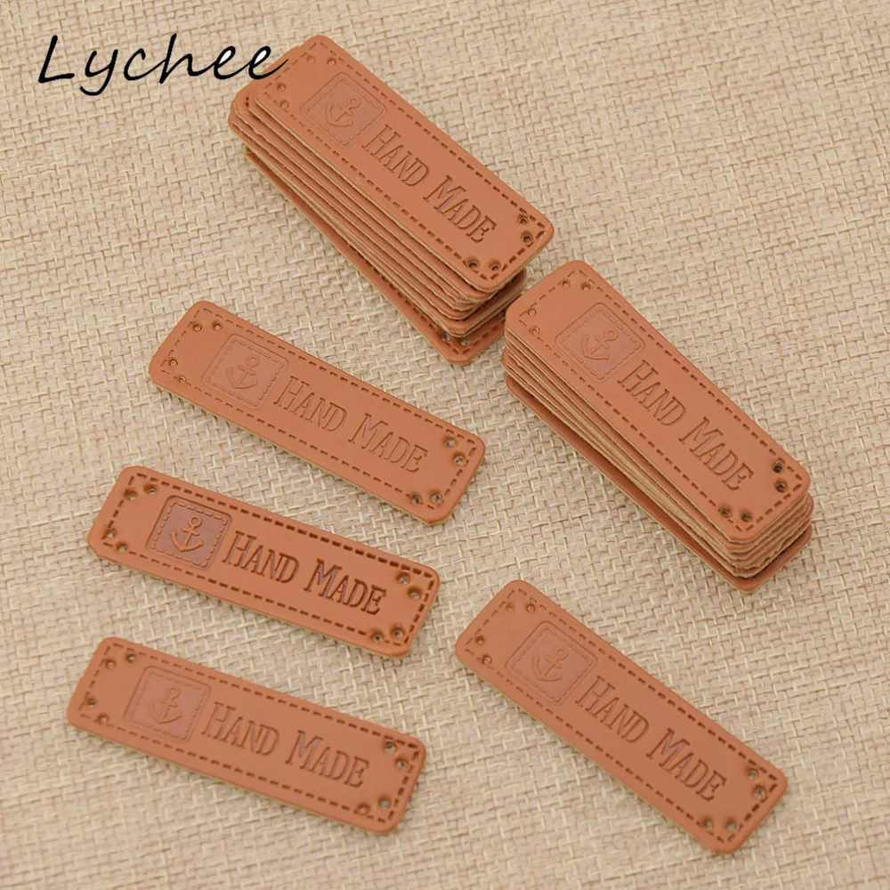 Lychee 20 шт. винтажный якорь с рисунком ручная работа ярлыки этикетки для одежды