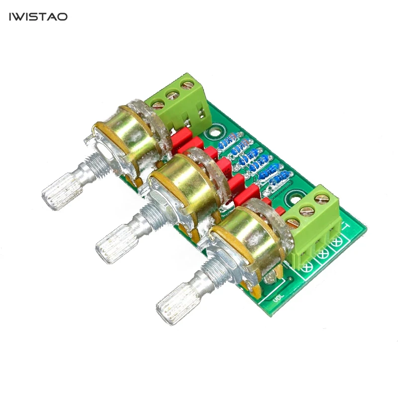 

IWISTAO Tone Adjustment Board Bass Treble Volume Adjustments HIFI Upgrade Your System DIY Free Shipping