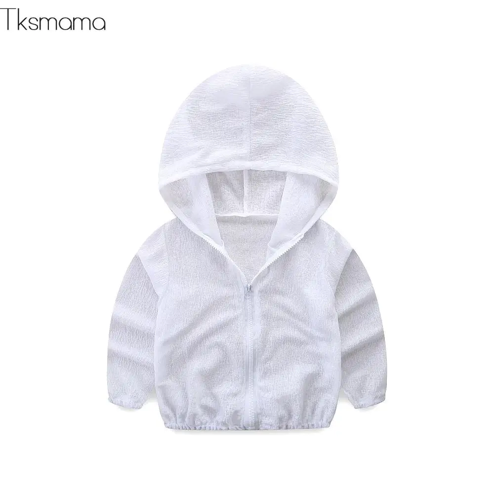 

New Fashion Baby Kids Top Coat Baby Boy Summer Comfortable Thin Coat Baby Girl Sun Protective Clothing