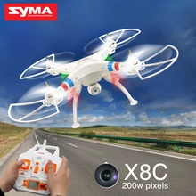 SYMA X8C Drone With Camera HD 2.4G 4CH 6 Axis Professional RC Quadcopter Helicopter dron shatter resistant Toy