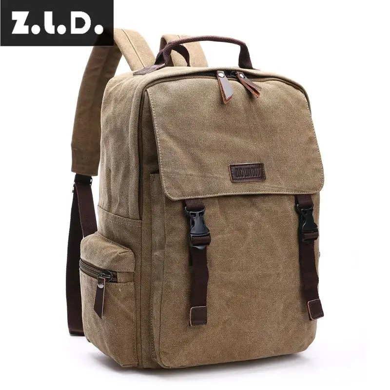 Z.L.D. Новинка 2019 Мужская Холщовая Сумка для ноутбука wo мужские сумки на плечо
