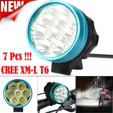 15000LM 7 x CREE XM-L T6 светодиодный велосипедный фонарь Водонепроницаемый Лампа безопасности и выживания Z1221