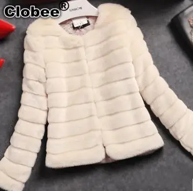 6XL зимнее пальто из искусственного кроличьего меха, осеннее пальто из искусственного меха, кожаная короткая плюшевая куртка, Женское пальто большого размера