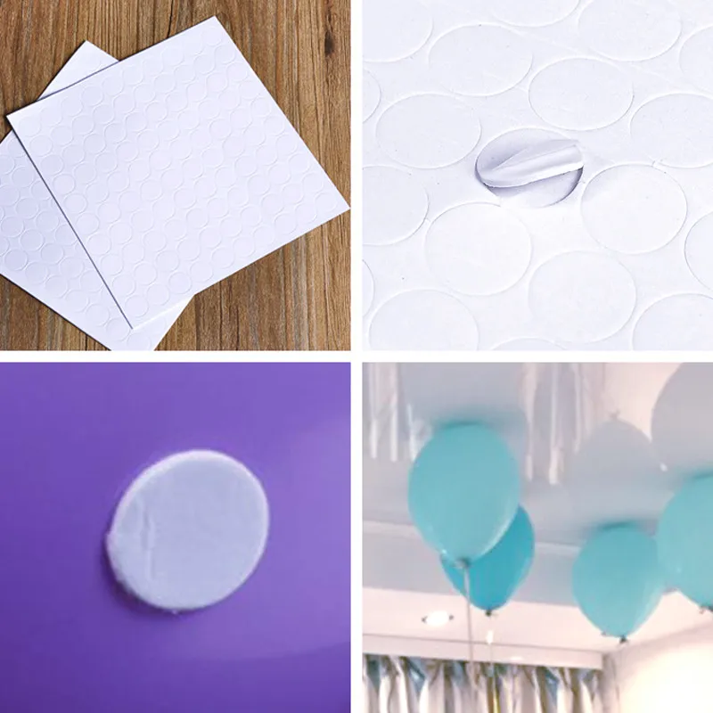 

100 Points Balloons Attachment Glue Dot Attach Balloons To Ceiling or Wall Sticker Birthday Party Decor Wedding Party Supplies