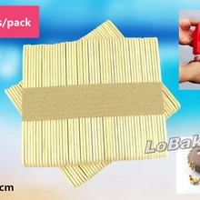 10 упаковок/партия) высококачественные оригинальные деревянные палочки для мороженого длина 9,2 см* ширина 1 см для мороженого поп-кубик для домашнего выпечки инструменты