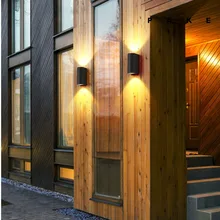 20 штук наружной стены lmap, IP65 Водонепроницаемый наружный настенный светильник, светодиодный настенный светильник, балкон светодиодный настенный светильник 8 Вт AC 85-265 V