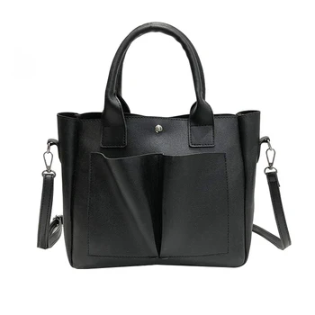 

2019 new Women bag trend large capacity Imitation leather Women shoulder & crossbody bag casual Multifunction Women handbag bag