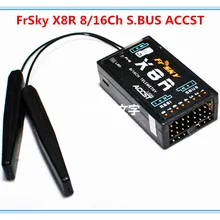 FrSky X8R 8/16Ch S. BUS ACCST приемник телеметрии W/Smart Порты и разъёмы для Taranis X9D XJT