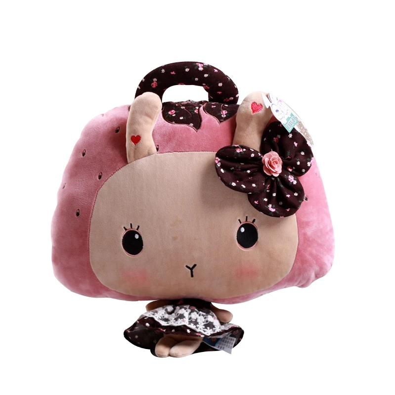 Плюшевый кролик Kawaii мечтательная игрушка мягкие животные Подушка и одеяло 2 в 1