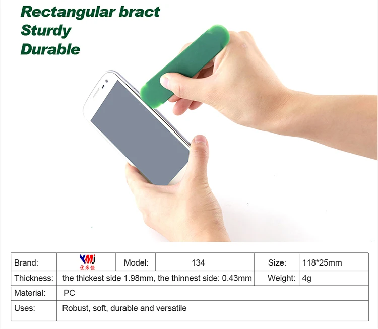 YMJ инструмент для ремонта lcd Портативный пластиковый материал открывалка безопасности для ремонта мобильного телефона ЖК-экран задний корпус инструмент для удаления батареи