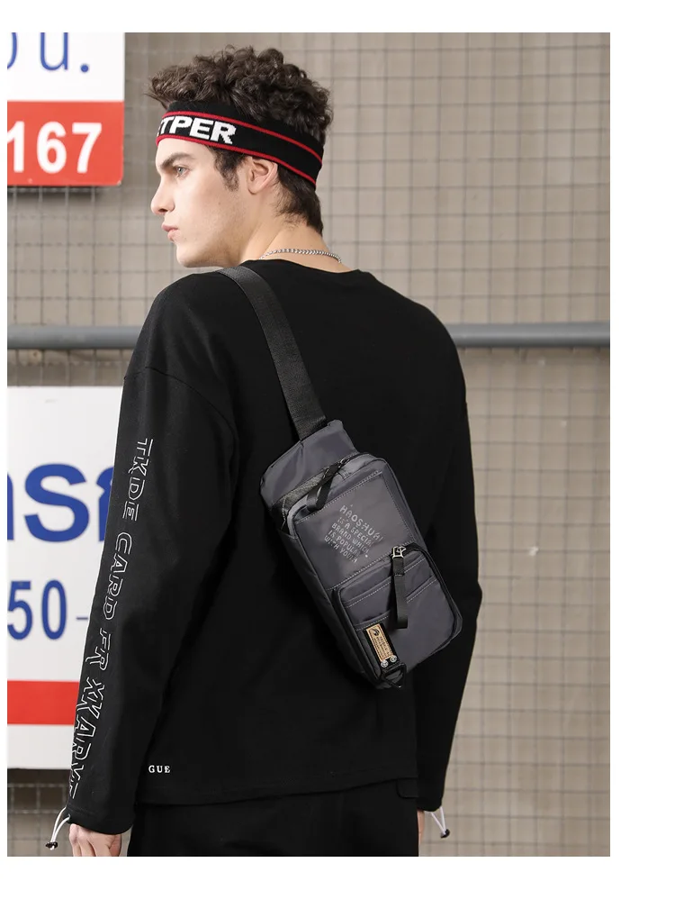 Военная поясная нагрудная сумка, сумка высокого качества на плечо, многофункциональная мужская сумка, Мужская нейлоновая поясная сумка