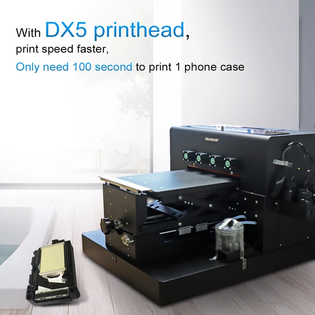 Best Offers Colorsun 8 Color A3 Size UV Printer with DX5 printhead A3 UV Flatbed Printer for Phone Case Printer acrylic printer Best Offers Colorsun 8 Color A3 Size UV Printer with DX5 printhead A3 UV Flatbed Printer for Phone Case Printer acrylic printer