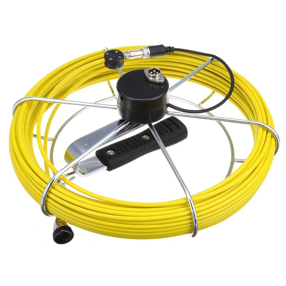 

Underwater Sewer Drain Pipe Wall Inspection Camera 20M Replacement Cable Fits TP9000 TP9300