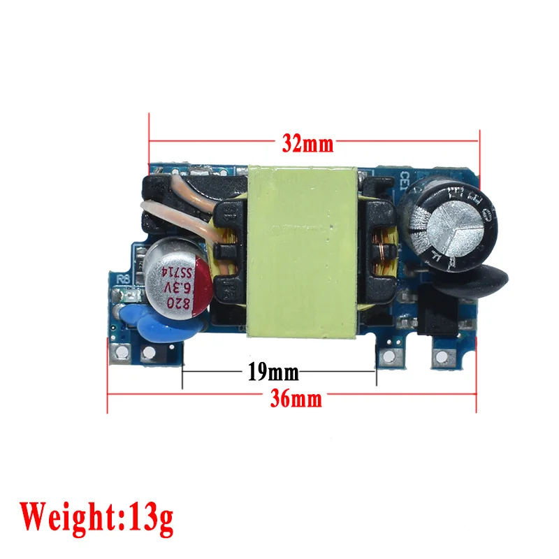 Converter преобразователь 110 В 220 В до 5 В 2A понижающий стабилизатор напряжения низкой пульсации импульсный модуль питания