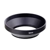 Metal Lens Hood Wide-Angle 49mm 52mm 58mm 55mm 62mm 67mm 72mm 77mm 82mm Screw-in Lente Protect + Lens Cap For Canon Nikon Sony ► Photo 3/6