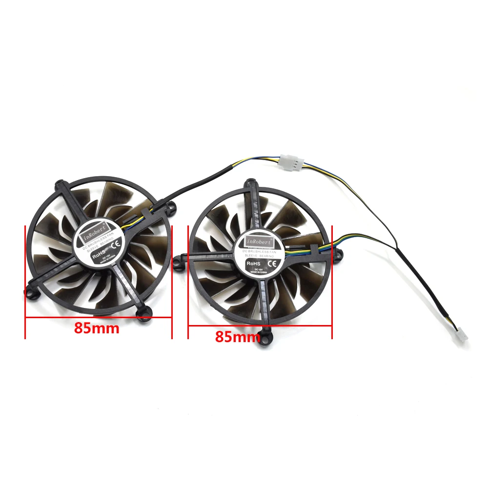 Муфта охлаждающего вентилятора 85 мм 4Pin подшипник для видеокарты Zotac GTX1060 HA GeForce GTX