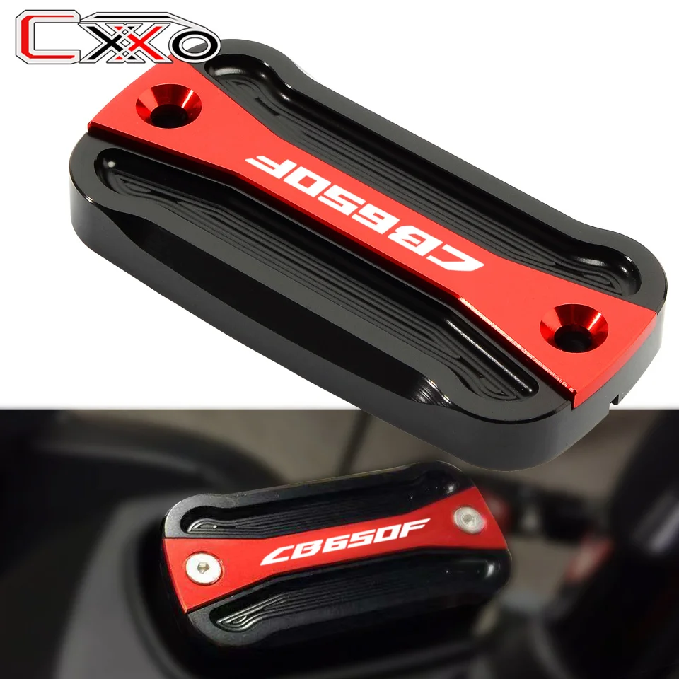 

For Honda CB650F CB 650F 2014 2015 2016 2017 2018 Motorcycle CNC Front Brake Reservoir Fluid Tank Cover Oil Cup Cap Protector