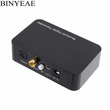 

Bluetooth Aptx Low Latency Digital SPDIF Optical Toslink Coaxial RCA Aux 3.5mm Analog Transmitter Wireless Homt TV Audio Adapter