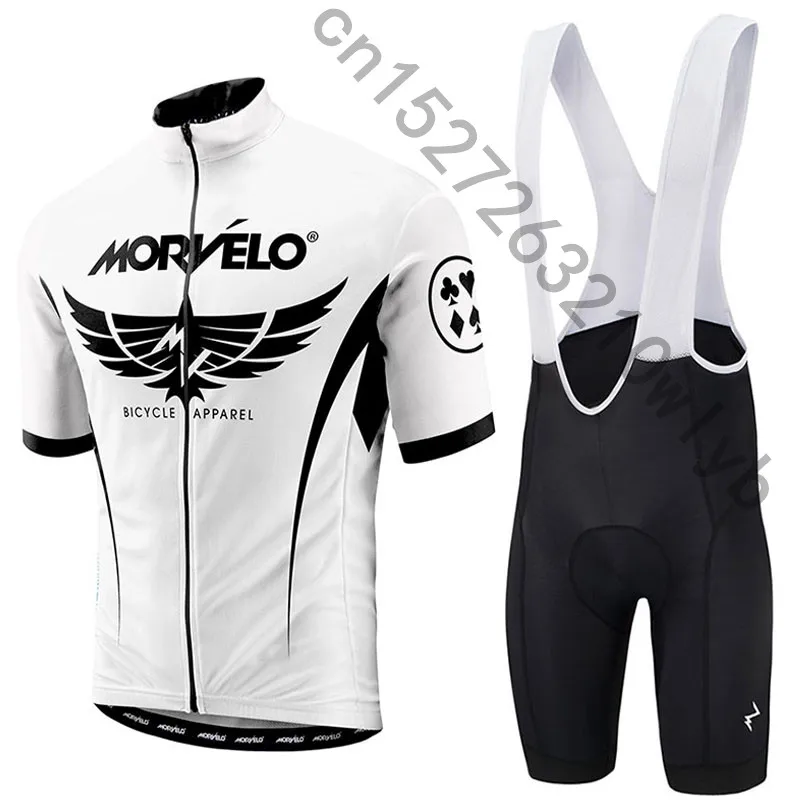 Pro летняя одежда для велоспорта горный Велоспорт Джерси Morvelo набор Ropa Ciclista Hombre Maillot Ciclismo дорожный велосипед Джерси комплект