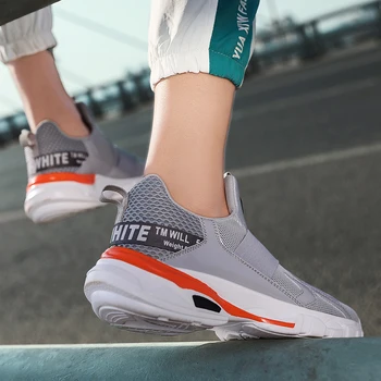 

Bonjean Fashion Trendy Men Shoes Hot Sale Comfortable Soft Damping Men Sneakers Walking Mesh Increase Slip-on Men Casual Shoes