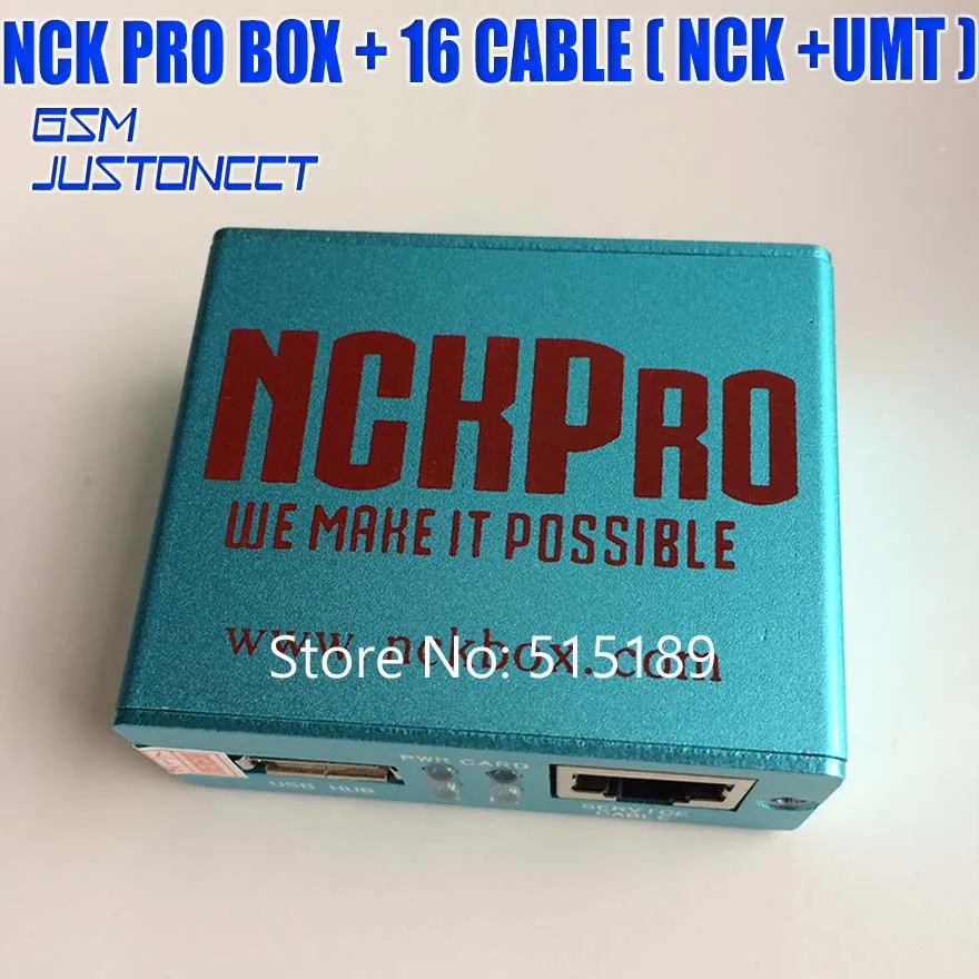 NCK PRO BOX - GSMJUSTONCCT -A1