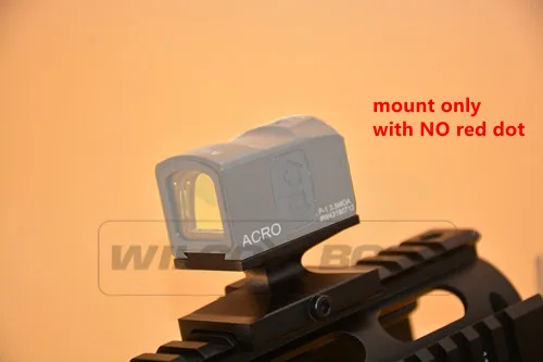 Новая цель Acro P1 Красный точка рефлекторный прицел для пистолета RMR голографический прицел охотничий оптический прицел - Цвет: Moun only