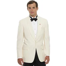 groom font b suits b font font b men b font bridegroom wear shawl collar for