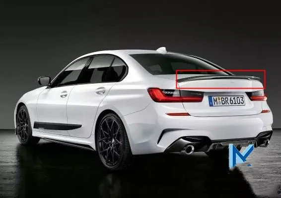 Для BMW G20 G28 Новинка 3 серии спойлер для губ задние крылья багажника ABS из материала