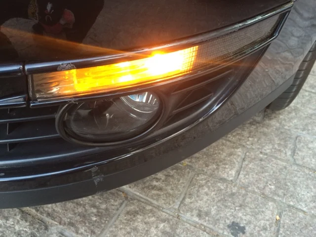 Osmrk наивысшего качества бампер уголок боковой габаритный спереди сигнал поворота светильник галогенная лампа для Volkswagen VW passat B6 без лампы, 2 шт