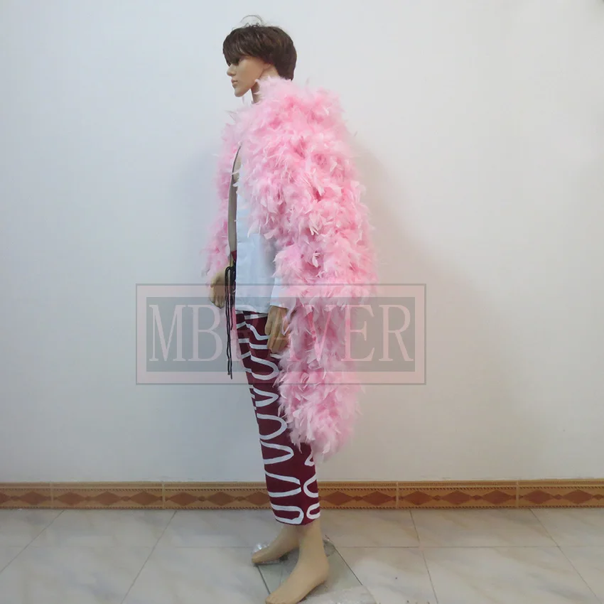 Anime One Piece Joker Donquixote Doflamingo Cosplay Costume Custom Made Any Size Japanese Anime Collectibles Other Anime Collectibles