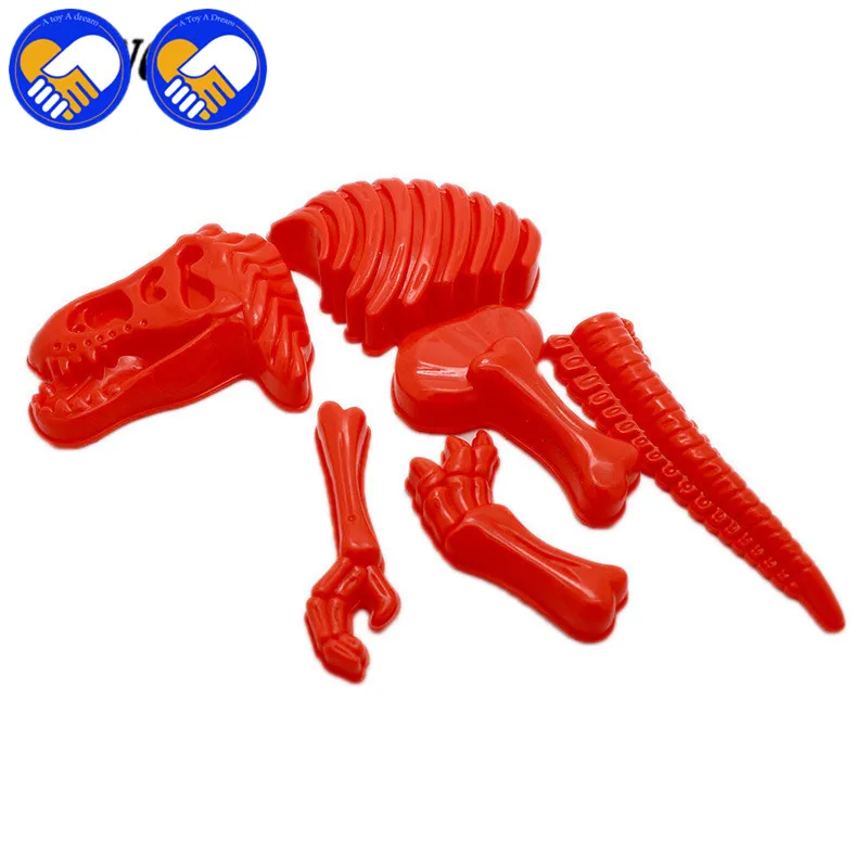 YNYNOO-7pcs-set-Sandbeach-Funny-Sand-Mold-Set-Dinosaur-Skeleton-Bones-Beach-Toy-Kids-Magic-Playing (2)
