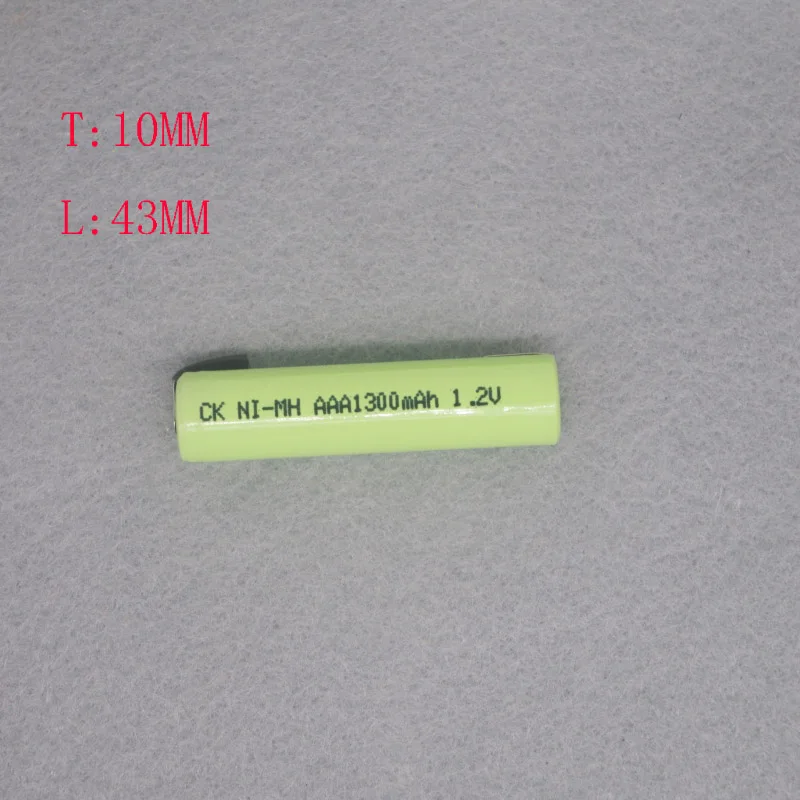 1.2V AAA 1300MAH 7 rechargeable battery with welding pad Feike electric shaver | Электроника